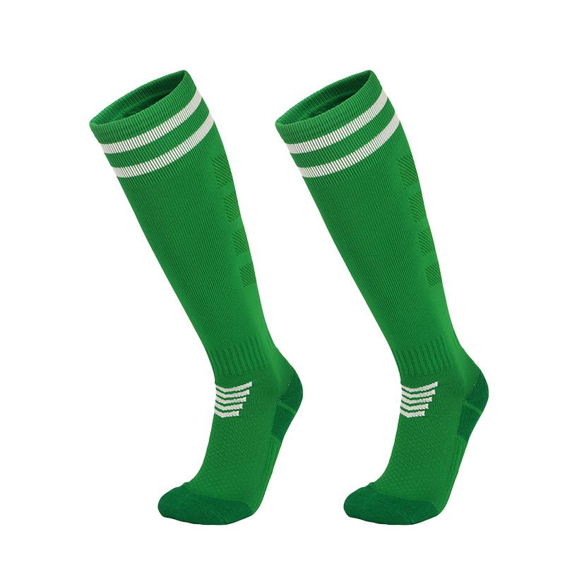 Towel Bottom Soccer Socks Breathable Knee High Training Long Stocking Adults Youths Kids Practical Competition Football Socks