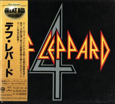 CD DEF LEPPARD - Def Leppard 4 PHCR310104 Mercury 1991 Japan Rock Used