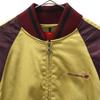 New Balance Nylon Jacket M Purple X Gold Zip Blouson Women Used