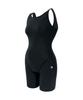 TS SPORTS Women'S U-Back Line 5-Part Half-Body Indoor Swimsuit M24031