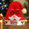 Snowman DIY Christmas Hat Toy Elk Santa Snowman Hat Creative Kids Xmas Arts Hats  Toddlers