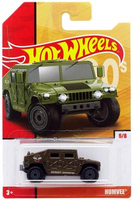 Hot Wheels 2019 Humvee Throwback Series 6/8 90's