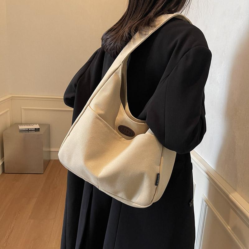 Unterarmtasche Damen Große Kapazität Pendeln Schultertasche Studentenklasse Tragetasche