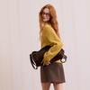 Sancai Anti-static Loose Lapel Knit Sweater