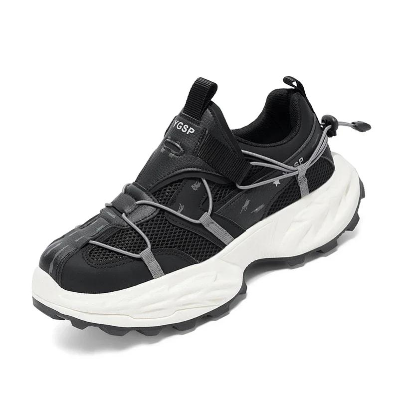 2025 Mesh Breathable Shoes for Men Sports Running Casual Ladies Fitness Vulcanize Shoes New Men's Luxary Chunky Sneakers