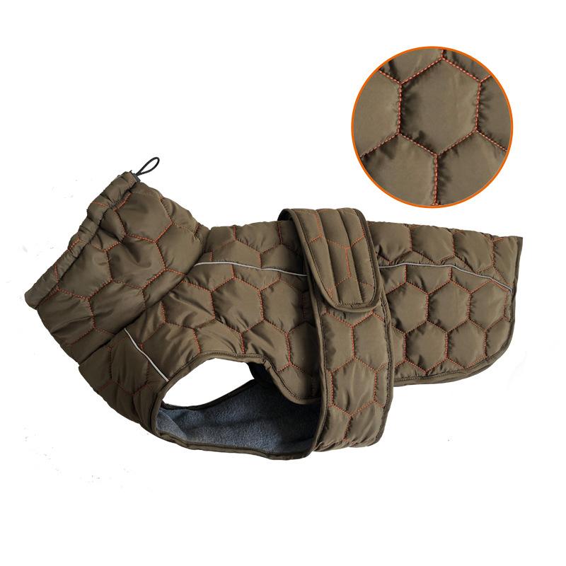 Warm Clothes For Dogs In Winter Dog Down Jacket Padded Clothes Pet Supplies Suitable Small Medium Large Dog Outdoor Warm Clothes
