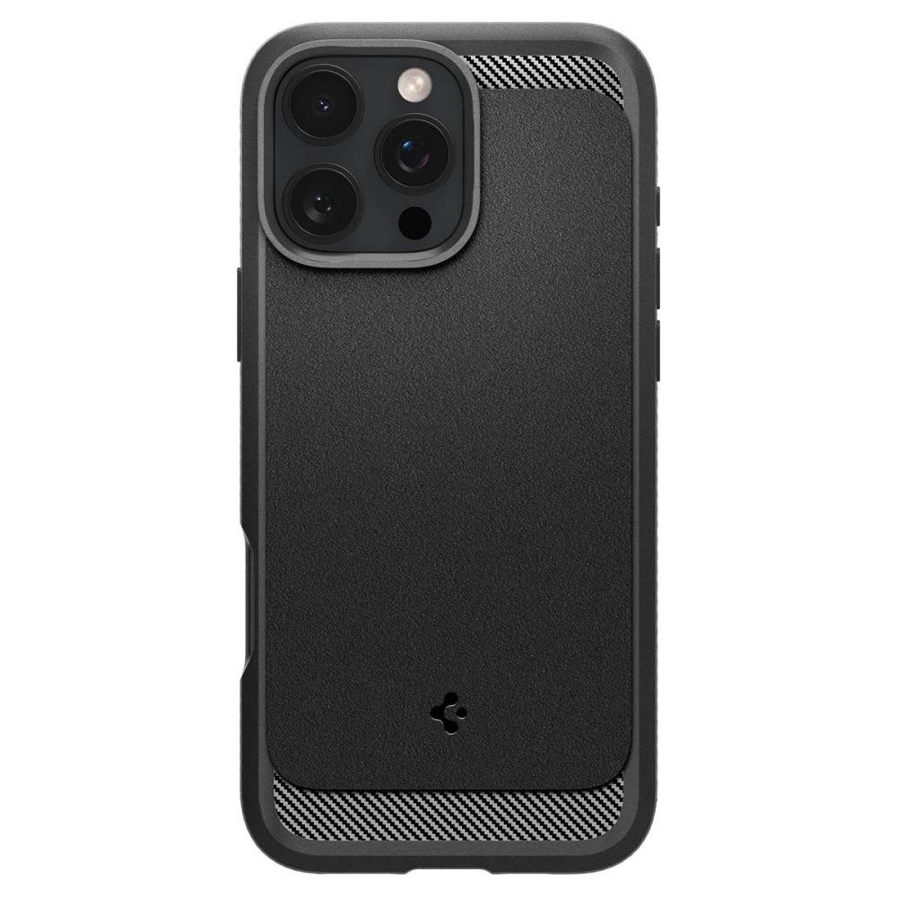 Spigen Rugged Armor MagSafe Case for iPhone 16 Pro Max - Black