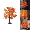 Led Maple Tree Light With 24 Leds For Thanksgiving Christmas Party Home Decoration Indoor Garden Scene