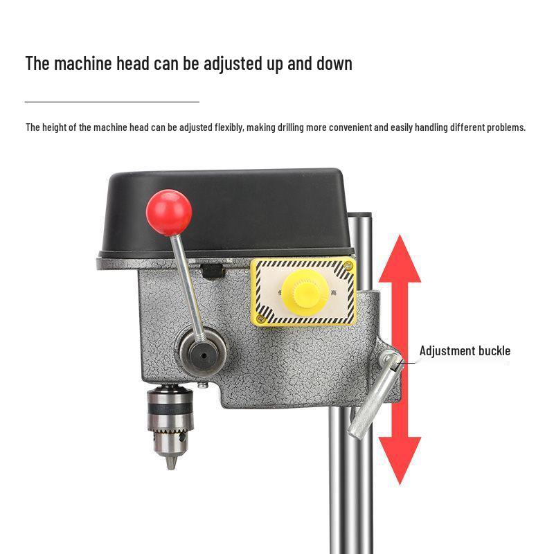 Rechargeable Mini Precision Bench Drill: High Precision Industrial-Grade Electric Drill Press