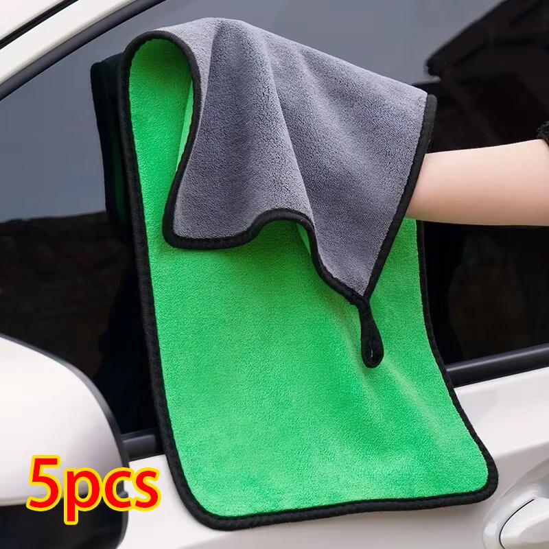 Car Wash Towel Quick Drying Double-sided Car Wash Towel Absorbent Car Wash Special Towel Coral Velvet Car Wash Towel