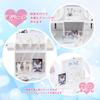 KIYOHARA Oshi Display Box Oshikatsu Goods Oshikatsu Storage Shelf Width 30cm x Height 44cm x Depth 25cm OSTM02-01