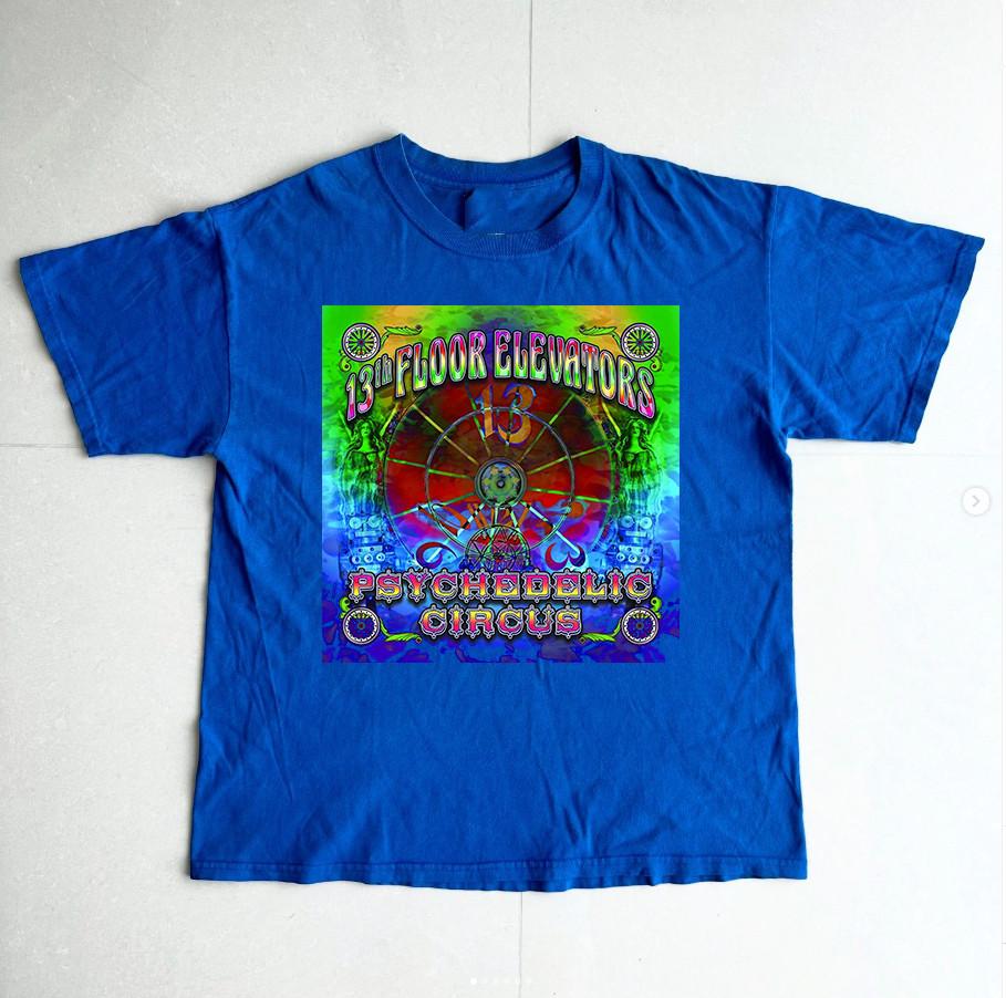 13th Floor Elevators Band Psychedelic Circus T Shirt Size S-5XL Unisex T-Shirt XXL