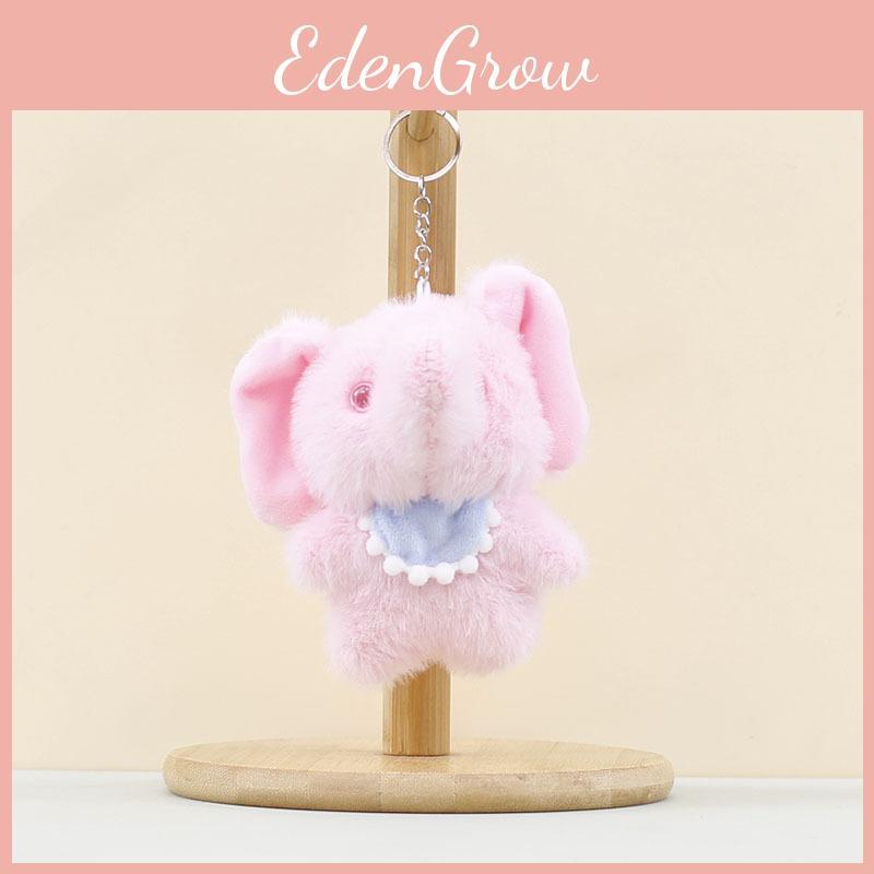 Elephant Pendant Plush Animal Bag Pendant Keychain Children Stuffed Gift Doll