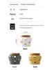 Creative Ceramic Storage Jar with Ventilation for Garlic, Ginger, and Chili Peppers