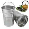 2pcs Filter Portable Bottle Cup Non-rust Home Tea Infusers Office Tea Strainer Hiking Stainless Steel Drinking Mesh