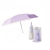 Sun UV Protection Shape Rain or Cute Design for Sun Water Comes with Umbrella Summer Heat Purple [PurifyMR] Umbrella, 100%, Foldable, Memory, Shine,