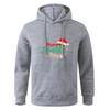 Autumn Sportswear Long Sleeve Teens Gray Black Hooded Sweatshirt Hoodie