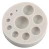 Pearl Fondant Mould Ball Pearl Semi Sphere Chocolate Silicone Moulds For Cake Decorating Cupcake Topper Candy Gum Paste Polymer Clay Moulds