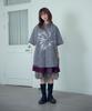 NICEGHOSTCLUB Tornado Star Check Big Big Half Shirt_Grey(Ng2Gmuw361A)