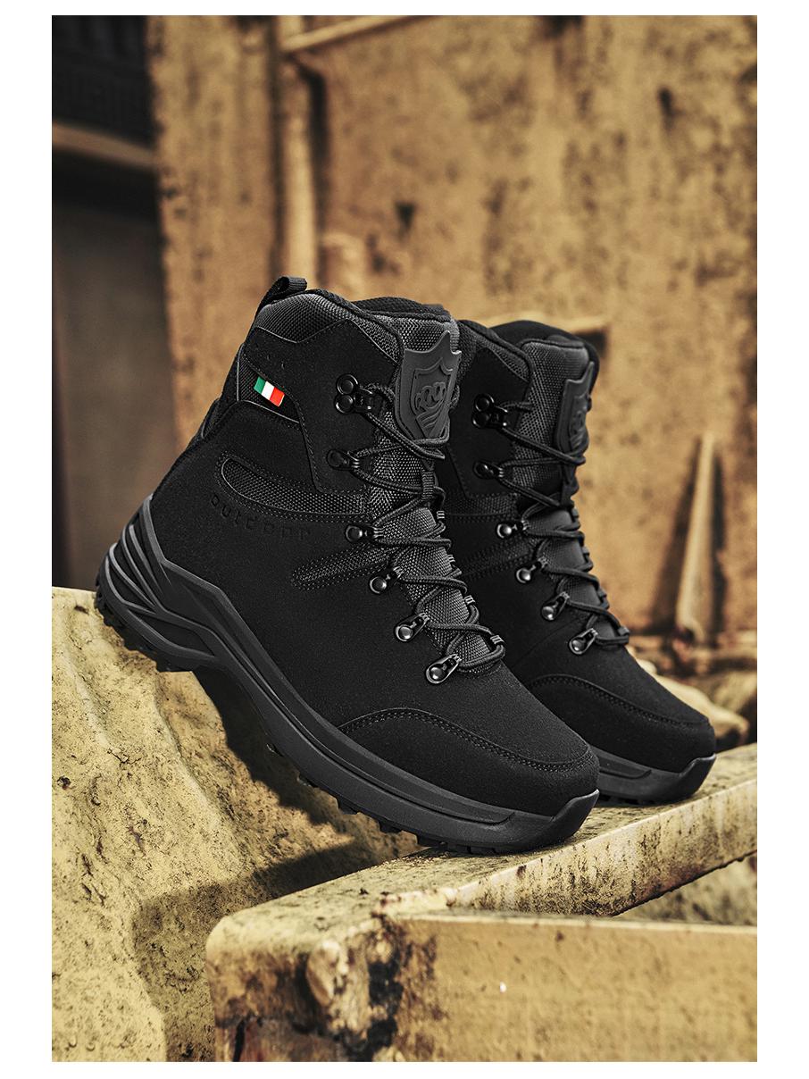 

Winter-Ready Non-Slip High-Top Hiking and Mountaineering Boots 40