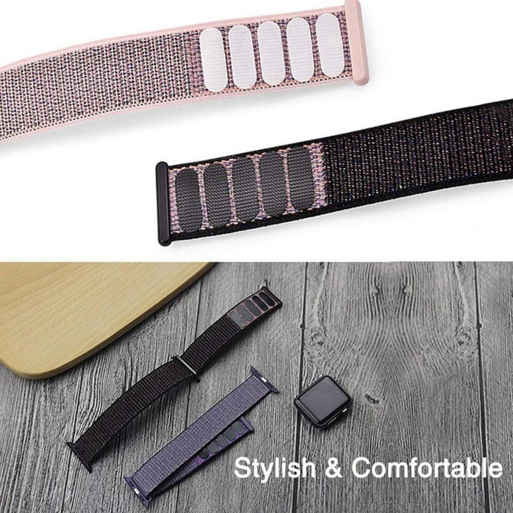Nylon Watch Strap 38mm / 40mm 42mm / 44mm Sports Watch Band for iOS Watch 1 2 3 4 Accessories