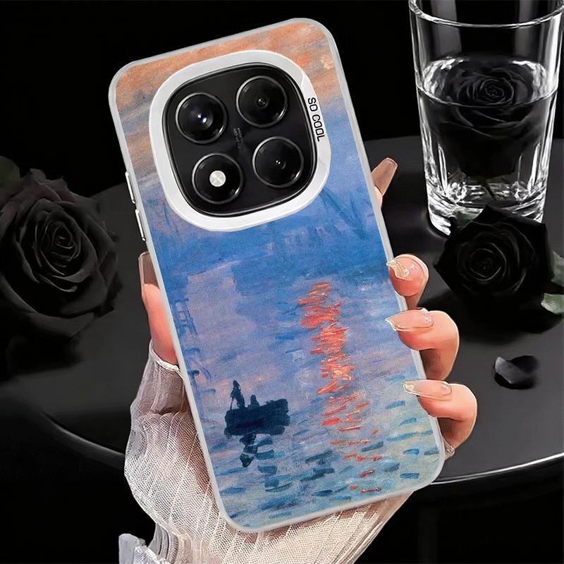 

Claude Monet Oil Painting Soft Phone Case for Xiaomi Redmi Note 13 14 15 Pro Plus 12S 12 11S 11 11T 10S 10 Shockproof Cover Back Redmi Note 14 5G