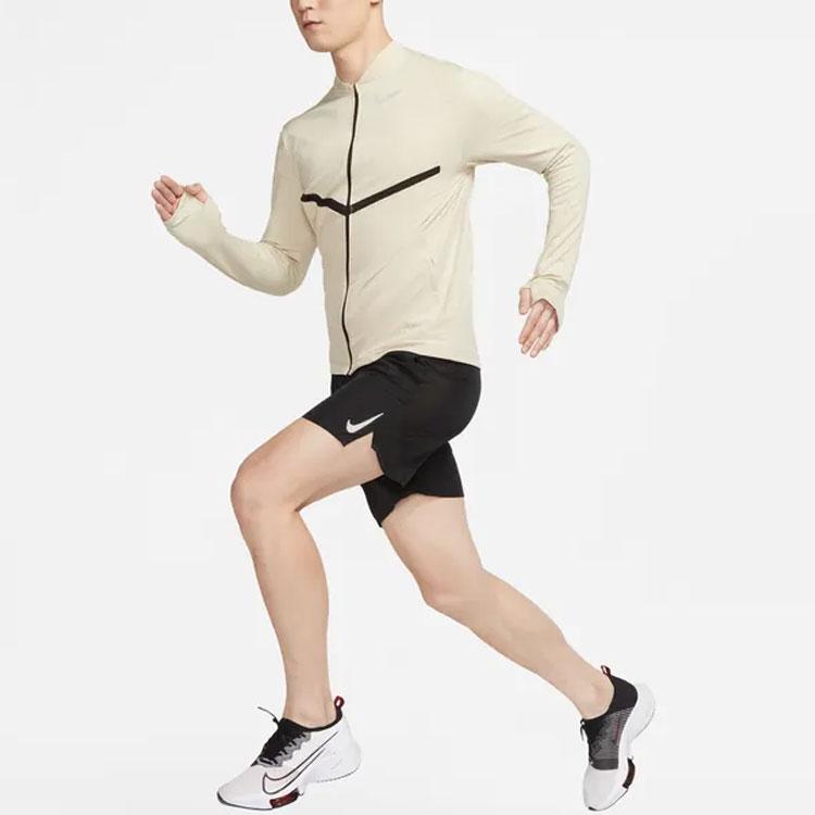 Nike Reflective Logo Quick-Dry Breathable Jacket Men Outerwear Volt DQ4756-206