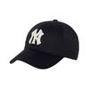 MLB Cotton Baseball Caps Unisex Black Fashion 3acpv043n 50bks