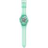 Swatch Scubaqua Medusae Unisex Watch Green 43mm Water Resistant Silicone Strap