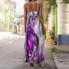 Women's Slip Dress Maxi Long Dress Gemstone Pattern Print Dress Spring & Summer Leisure Vacation