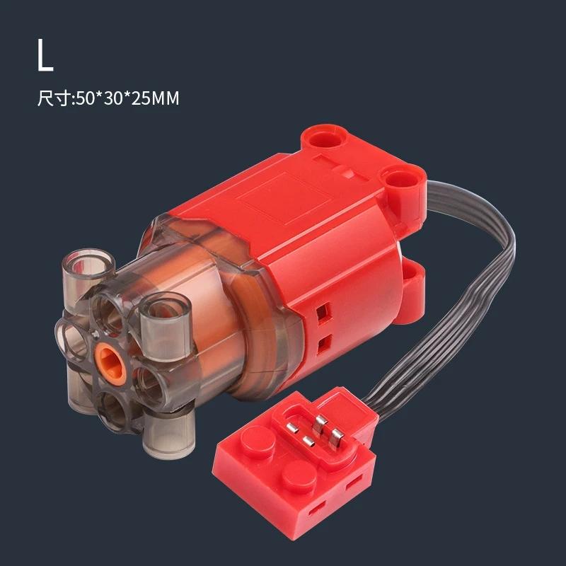 Technical Motor Parts Multi Power Functions 8293 8883 Tool Servo Train Motor PF Model Sets Building Blocks Compatible