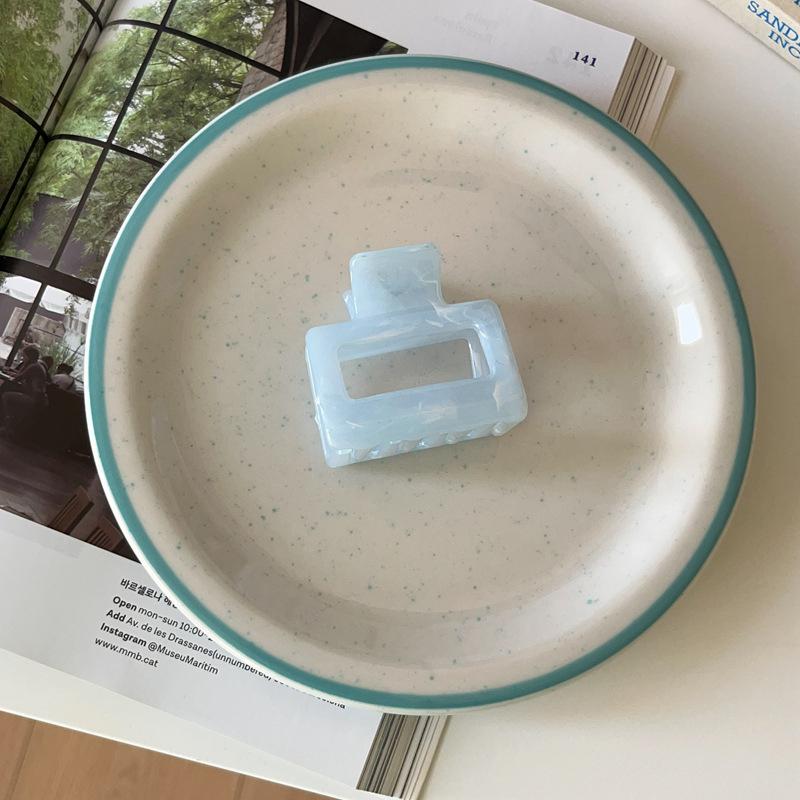 

Синяя серия Геометрия Зажим для волос для женщин девушек Элегантные заколки Зажимы-акулы Заколки-крабы Аксессуары для волос