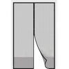 Magnetic Screen Door Curtain Anti Mosquito Insect Fly Bug Polyester Soft Door Curtain Easy Installation Auto-Close Door Mesh