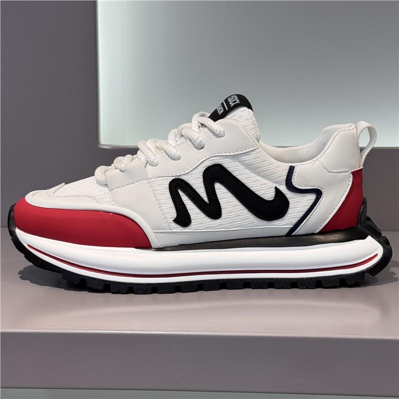 Novos sapatos casuais esportivos de malha respirável para primavera sapatos de pai pequeno ysd