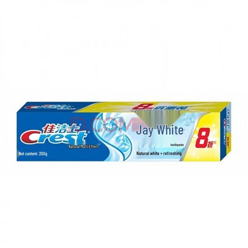 Crest Salt White Fluorid Zahnpasta, 6 x 200g Packung