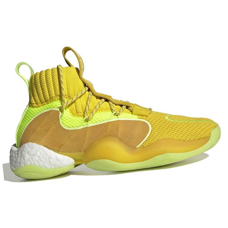 Adidas Pharrell X Adidas Crazy Byw X 'Bright Yellow' Sneakers EG7724
