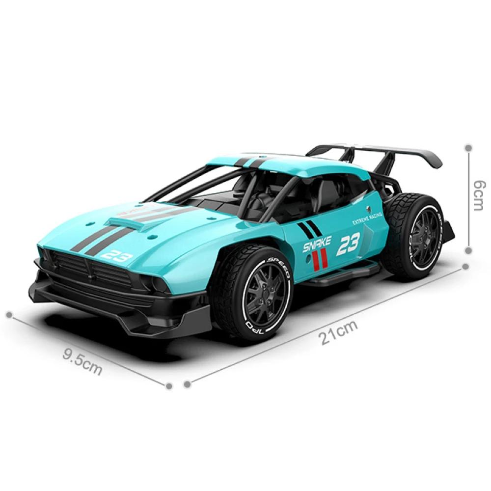 1/24 2.4G Alloy Remote Control Drift Car Racing Vehicle for Boy 2WD RC Car Model High Speed Off-road Car Kids Toy Birthday Gift