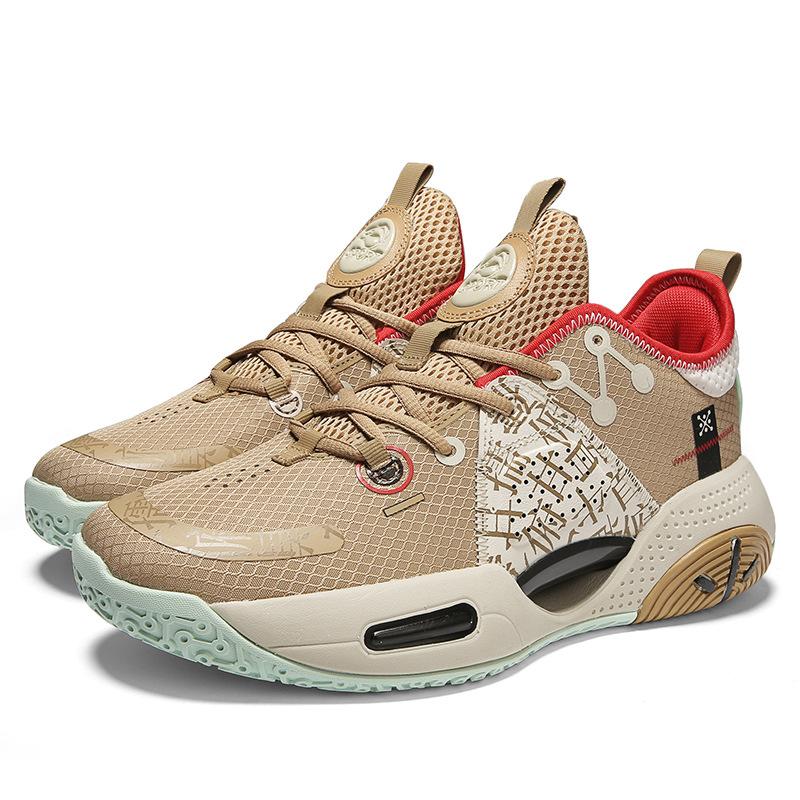 

Новая мужская спортивная обувь, модная сетчатая дышащая спортивная повседневная баскетбольная обувь 45