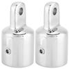 Stainless Steel Eye End for Boat Bimini Top Connecting Cap Screw  Fitting Hardware 7 8  1