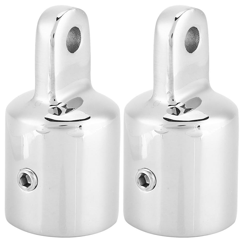 Stainless Steel Eye End for Boat Bimini Top Connecting Cap Screw  Fitting Hardware 7 8  1
