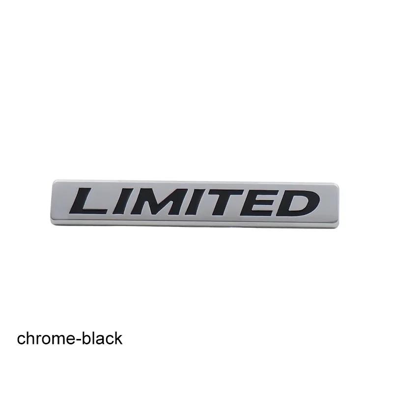 

Metal Limited Edition Sticker JDM Decal Door Bumper Trunk Chrome Emblem Car Styling Sticker Auto Car Body Emblem Badge Sticker