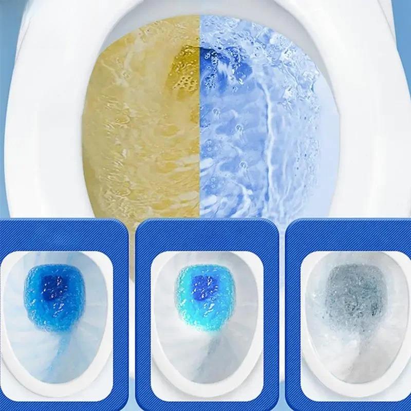 Toilet Bowl Cleaner Tablets Deep Cleaning Washer Deodorant Cleaning Agent Pills Toilet Tank Cleaners Remove Urine Stains Odor