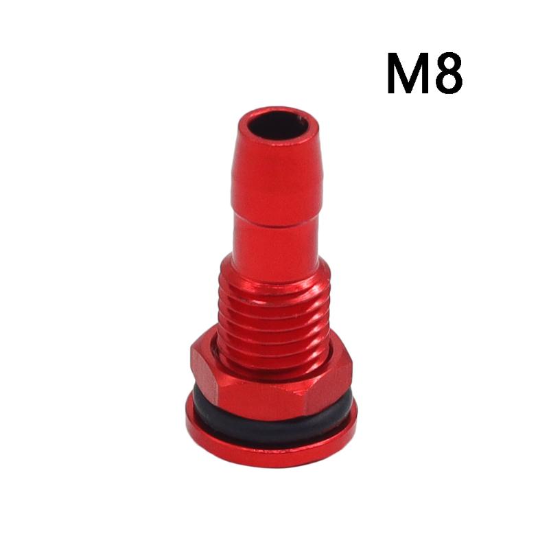 M6/M8 Rc Boat Aluminum Nozzle Water-Cooled System Parts Thread Nozzles For Rc Boat Fuel Esc Motor Nipple
