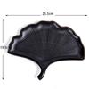 Ginkgo Leaf Ceramic Serving Tray
