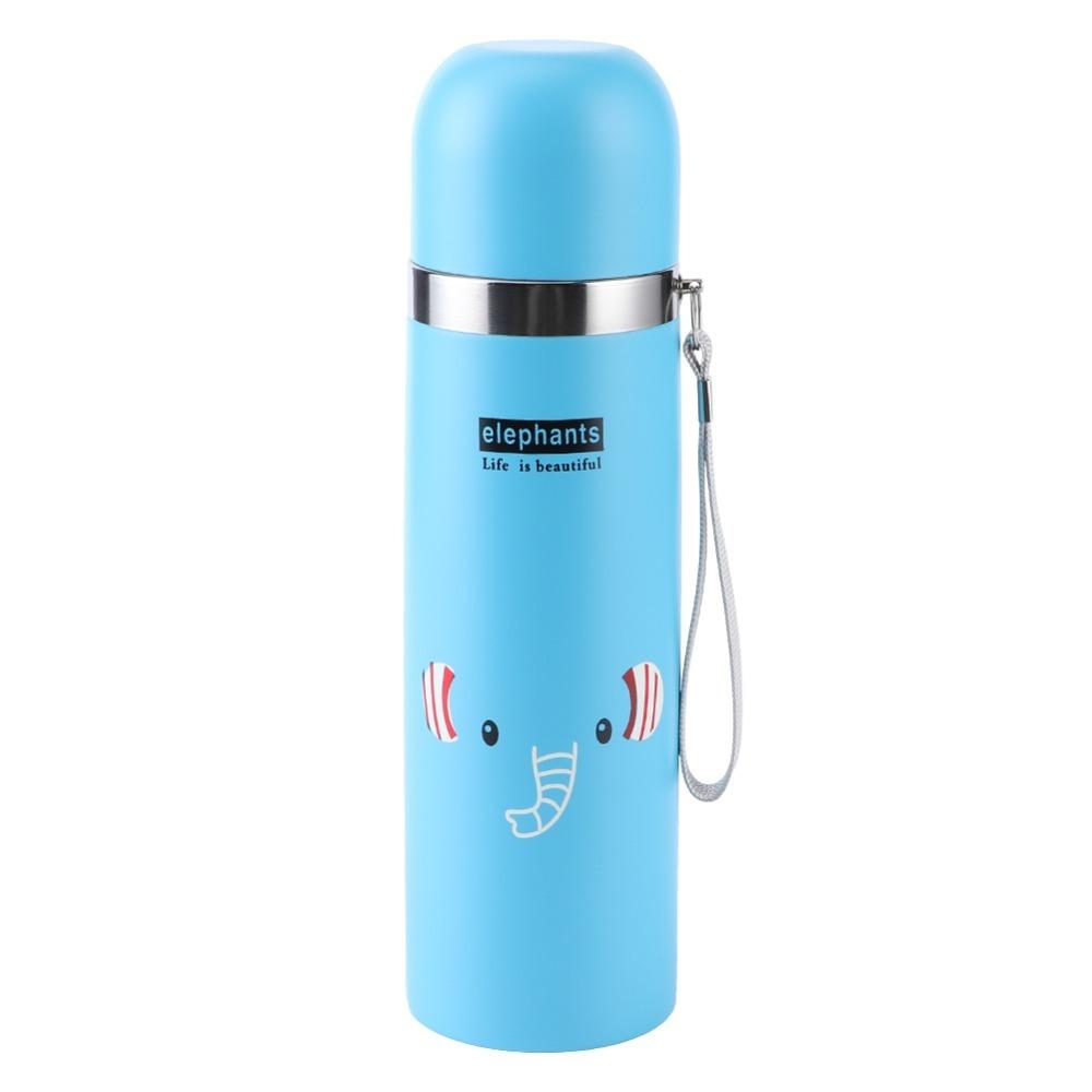Rustless Steel Thermos 500ml Drink Cup Lightweight Insulated Bottle  Daily Drinking