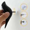 1 Pcs Creative Wall Hooks Bird Decoration Resin Wood Grain Hooks Bedroom Door The Animals Coat Hook Single Wall Hanger Tools