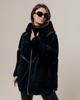 Double-sided Sheepskin Coat RR Designer 7590 44 Black