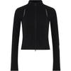 Future Of Style Knit Zipper Slim Fit Casual Jacket Women Jackets KY7844