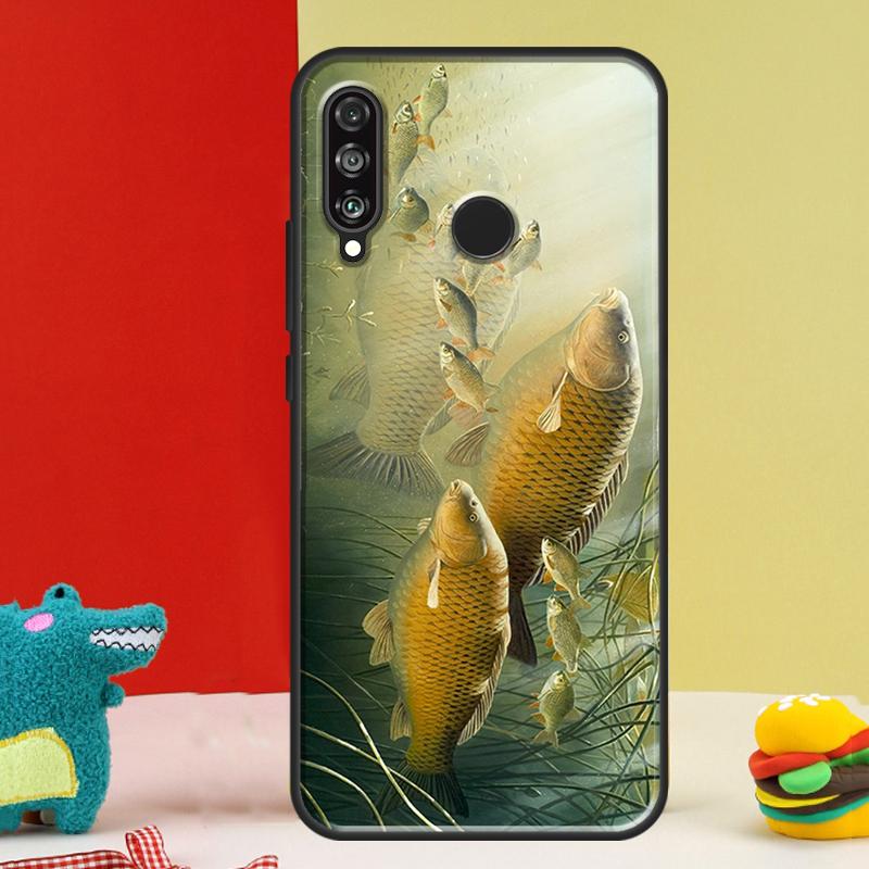 Chub Carp Fish For Huawei Nova 5T 9 10 SE 12i 12s 11i Y91 Y90 Y60 Y70 Y72 Y61 P60 P30 Pro P20 P40 Lite Case