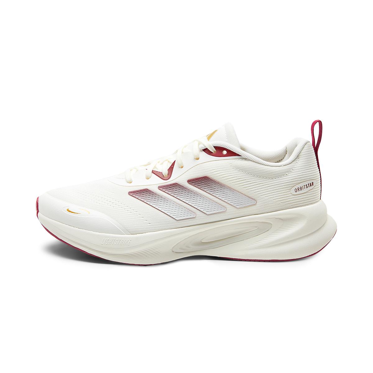 Adidas Orbit Star Comfortable Versatile Durable Breathable Lightweight Running Shoes Unisex Sneakers White Red KH6048